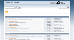 Desktop Screenshot of forums.camerabits.com